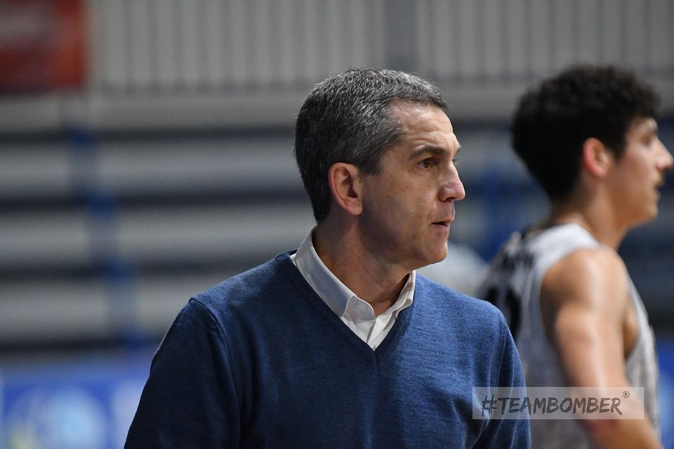 Enzo Patrizio, coach della Geko (foto Ferdinando Sodano)